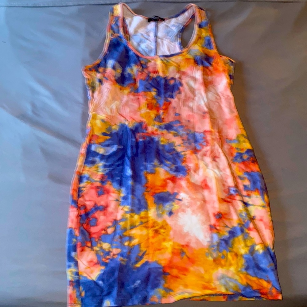 Bright colored dress